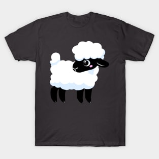 Simple Fluffy Lamb 2 T-Shirt